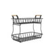thumbnail image 1 of Advancent Estante para cesta de frutas de 2 niveles, organizador de frutas, escurridor hueco, soporte de drenaje para encimera de cocina para el Organizadores de utensilios de cocina, 1 of 6