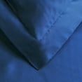 thumbnail image 2 of Superior 300 Thread Count Duvet Cover Set, Full/ Queen, Navy Blue, 2 of 4