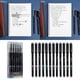 thumbnail image 2 of 12PCS Erasable Gel Pen 0.5mm Neeedle Tip Blue/Black Ink Cartoon Gel Inks Pen Student Writing Pen for Kid Boy Girl crystal blue, 2 of 4
