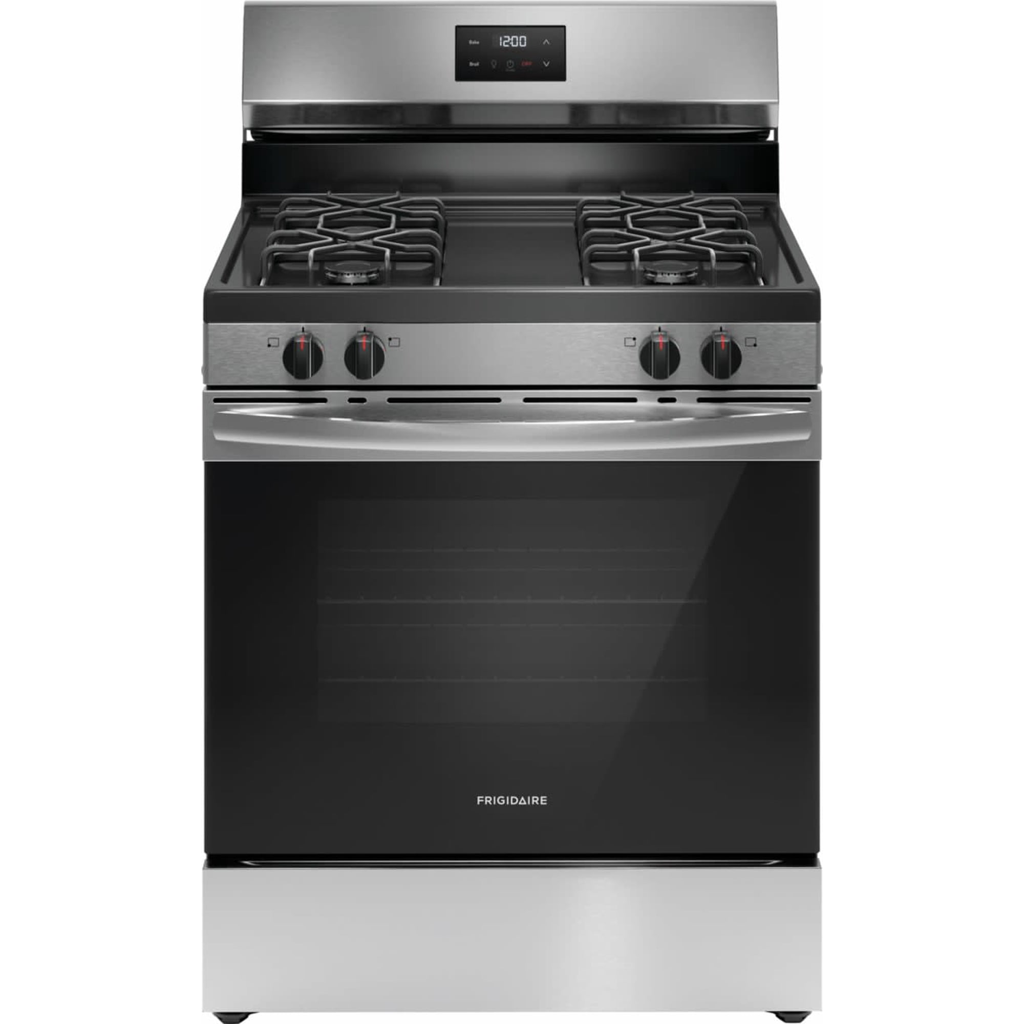 Frigidaire Fcrg3051b 30" Wide 5.1 Cu. Ft. Free Standing Gas Range - Stainless Steel