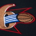 thumbnail image 6 of Men's-Mitchell & Ness Allen Iverson Black Philadelphia 76ers Hardwood Classics NBA Legends T-Shirt, 6 of 6