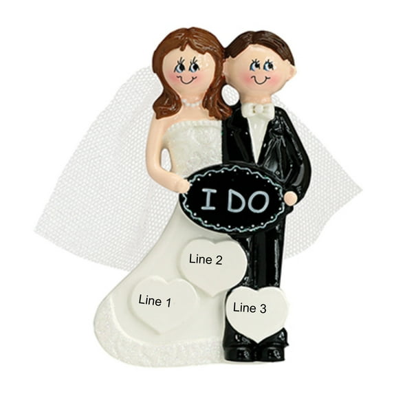 Ornaments by Elves Personalized Mr Mrs Christmas Tree Ornaments 2024 Holiday Decoration .25lbs