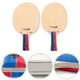 thumbnail image 4 of Table Tennis Racket Bottom Plate 5 Ply Wood 2 Carbon for Ping Pong Blade Paddle Long Handle, 4 of 9
