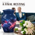 thumbnail image 5 of Mystical Bunny Twilight Memorial Urn Small - Urns For Ashes Adult Male - Cremation Urn - Cremation Urn Human Ashes (Size-3inch,4Pcs), 5 of 5