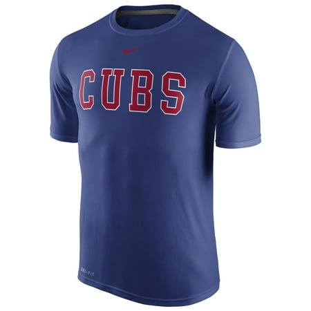 - Chicago Cubs Nike Legend Wordmark 1.5 Performance T-Shirt - Royal