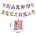 thumbnail image 3 of Cat Themed Party Hanging Swirls Banner for Birthday Celebration Event & Party Supplies, 3 of 6