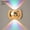 1pack Gold Colorful, variant on LED Wireless Wall Light Modern Wall Lamp Indoor 2700K/4500K/6500K Dimmings Wall Sconce with Motion Sensor Wall Lighting USB Rechargeable for Living Room Bedroom Hallways