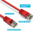 thumbnail image 2 of ACCL 20Ft Cat6 UTP Ethernet Network Booted Cable Red, 1 Pack, 2 of 2