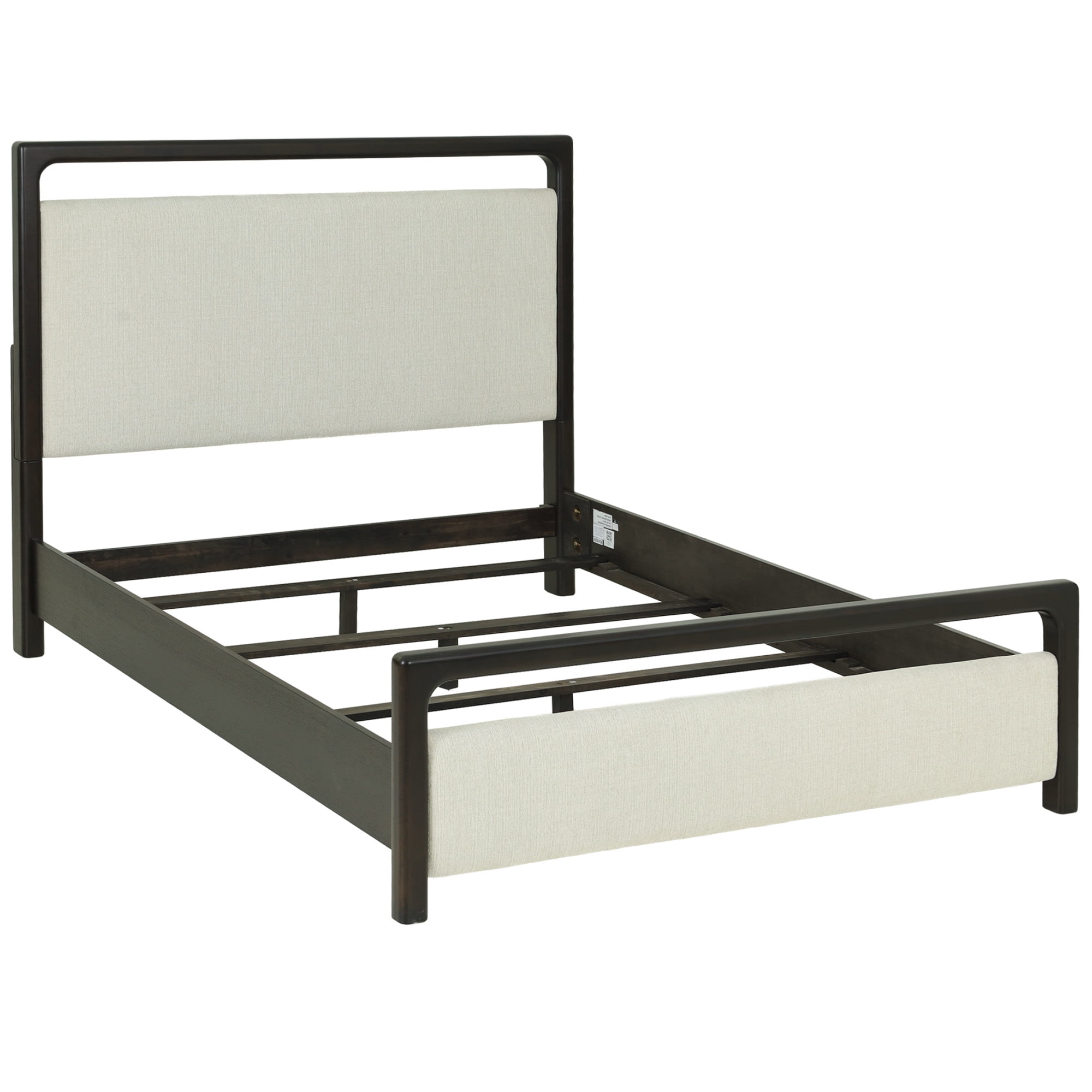 Steve Silver Sigmund Cream Upholstered King Bed Frame