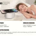 thumbnail image 4 of Smart white noise sleep instrument, 15W wireless Bluetooth speaker, a variety of music, care for sleep., 4 of 7
