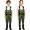 Green, variant on Kids Chest Waders with Boots, Waterproof Youth Fishing Waders Adjustable Suspender Overalls for Boys Girls Beach Mud Playing Gardening