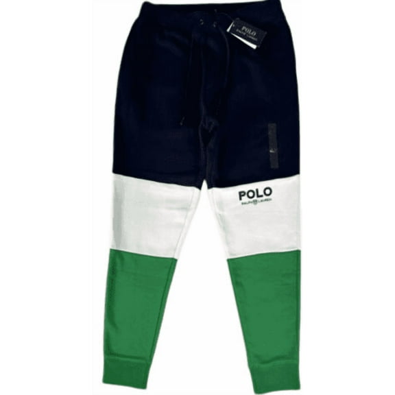 Polo Ralph Lauren Men's Multi Big &Tall Poly Tricot Fleece Jogger Pant, LT