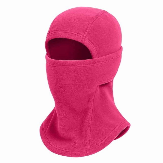 Face Mask for Cold Weather, Mens Thermal Full Face Cover, Solid Color, Windproof Headwear