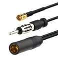 thumbnail image 3 of DAB + FM / AM Radio De Coche Activo Antena Aérea Adaptador Divisor SMB Cable DIN Sunnimix Antena de radio de coche FM AM, 3 of 7