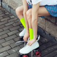 thumbnail image 5 of Comfortable Compression Socks for Women Stockings Winter Solid Color Warm Bubble Socks Extra Long Tight Knitted Pile Socks Saving to 65% off!, 5 of 9