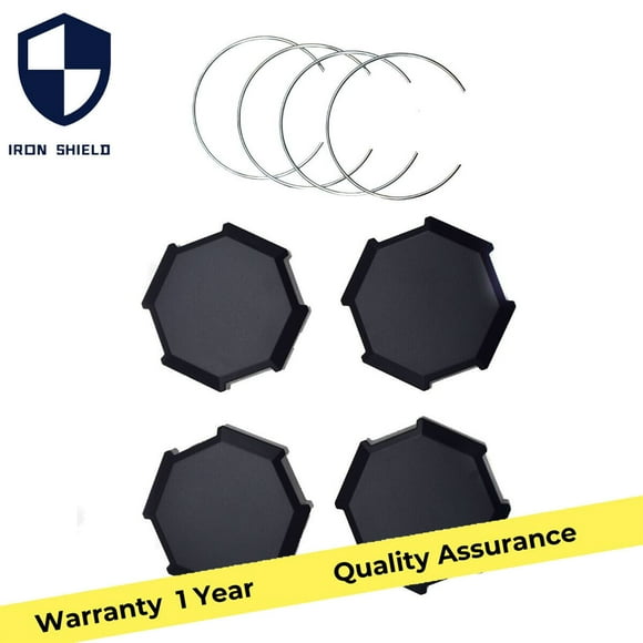 4x Black Tire Wheel Hub Cover for Polaris RZR XP 1000 Ranger 2017-21 1522872-655