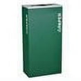 thumbnail image 2 of Ex-Cell Kaiser RC-KD17-P EGX Rectangular Paper 17 GallonRecycling Receptacle, Emerald Texture, 2 of 3