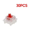 thumbnail image 2 of Graflsoa OUTMU Interrupteurs Mécaniques pour Clavier - 30 Pcs, Options Rouge/bleu/noir/brun, Design Compact pour Claviers Personnalisés, 2 of 6