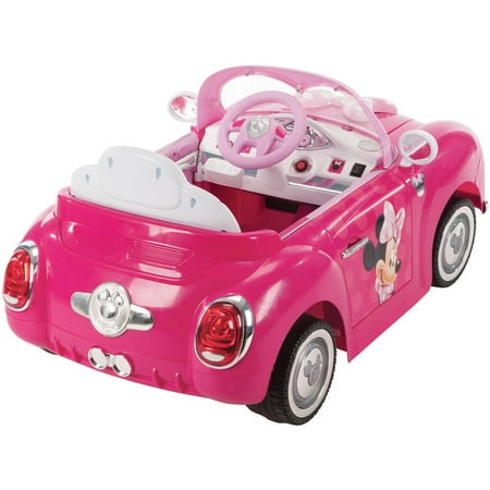 minnie mouse v6 car