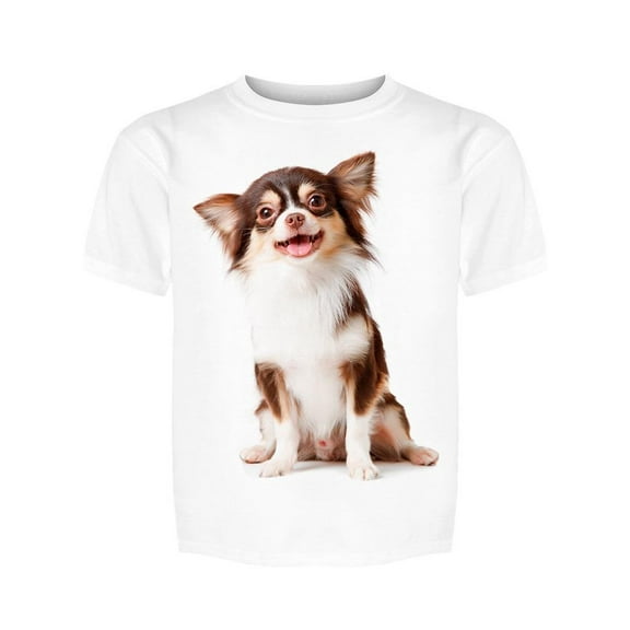 Very Happy Chihuahua Tee Girl's -Image by Shutterstock