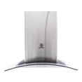 thumbnail image 2 of Campana Supra Cristal Curvo de 60 cm Acero Inoxidable, 2 of 4
