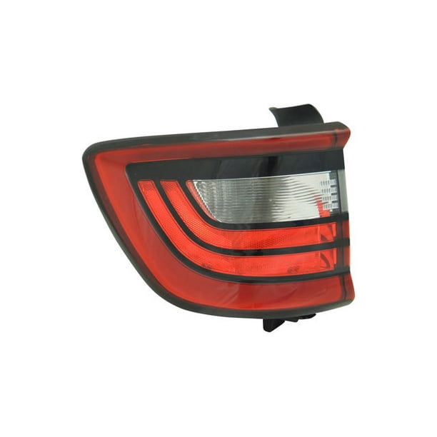 Left Driver Side Outer Tail Light Assembly Body Mounted Compatible