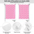 thumbnail image 2 of Wukai Breast Cancer Awareness (3) Garden Flags Double Sided Welcome Garden Yard House Flags Outside Outdoor House (Only Flag), 2 of 8