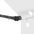 thumbnail image 4 of vidaXL Manual Retractable Awning with LED 118.1" Cream, 4 of 6