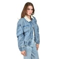 thumbnail image 2 of Chamarra denim con borrega Roman Fashion /Juvenil, 75313 (Azul claro) azul EG, 2 of 5