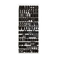 thumbnail image 2 of Hello Hobby Alphabet Stickers, Black/Gold/Silver Block, Letter Icons, 732 Count, 2 of 6