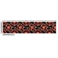 thumbnail image 2 of Ambesonne Steampunk Fabric by the Yard Upholstery, Grungy Geometric, 2 Yards, Dark Coral Beige, 2 of 4