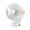 white8, variant on USB Rechargeable Portable Desktop Mini Fan, Compact Lightweight Cooling Fan for Office Space and Indoor Daily Ventilation Cooling
