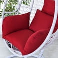 thumbnail image 4 of SHANNA Hanging Chair Cushion, Cushions for Hanging Egg Chair,Washable Swing Chair Cushion, Thicken Patio Hanging Egg Chair Pad, Garden Hanging Basket Chair Seat, Red, 4 of 9