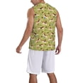 thumbnail image 5 of Rocae Running Beagle for Men's Basketball Jersey Lightweight and Breathable Athletic Tank Top,Quick-Drying Sports Jersey 4X-Large, 5 of 9