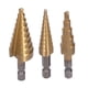 thumbnail image 2 of Broca escalonada Jadeshay 3 piezas Acero de aleación 3-12 x 1x70 mm 4-12 x 1x67 mm 4-20 x 1x74 mm, 2 of 8