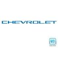 thumbnail image 2 of Chevy Silverado Glacier Blue Trail Boss Grille Lettering Decal Kit 2022-2025 GM Licensed, 2 of 2
