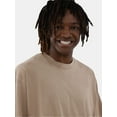 thumbnail image 3 of No Boundaries All Gender Cotton Oversize Tee with Short Sleeves, Men's and Big Men's, 3 of 6