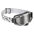 thumbnail image 1 of IXS Trigger+ Goggle Trigger White/Silver Low Profile Lens, 45mm Elastic Strap, Unobstructed Pereferal Vision (178°x78°), 3ply Foam for Increased Comfort, iXS Roll-Off/Tear-Off Compatibility, 1 of 3
