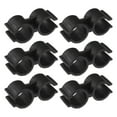 thumbnail image 6 of SEWCHICS Pole Connector Plastic for Pipes in Pipe Installation 6Pcs 2.6X1.2X0.9In, 6 of 8