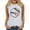 White, variant on Lovskoo 2024 Womens Summer Tops Sleeveless Round Neck Tank Tops Cute Graphic Printed Yoga Running Tee Shirts White L