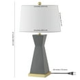 thumbnail image 5 of SAFAVIEH Onder 27 in. Geometric Table Lamps, Grey, Set of 2, 5 of 8