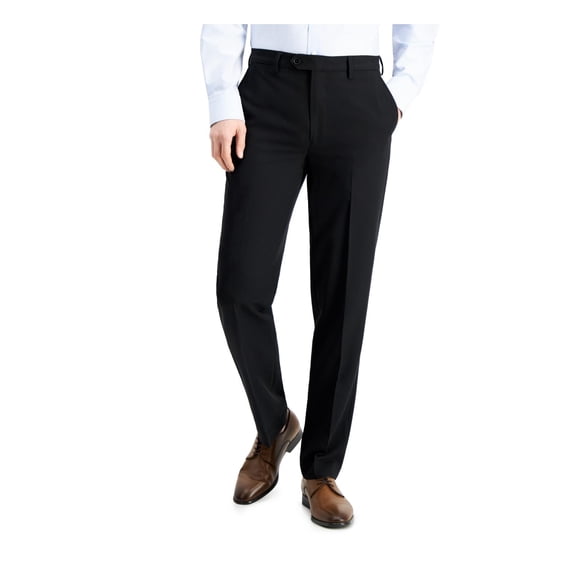 Nautica Mens Twill Solid Dress Pants