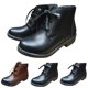thumbnail image 5 of NECHOLOGY Botas Mujer Adulto Femenino Zapatos Botines para mujer Retro Mujer Ocio Color sólido Tacones cuadrados Cordones Botines cortos Zapatos de punta redonda (Black, 7.5), 5 of 6