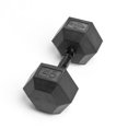 thumbnail image 1 of Element Fitness Virgin Rubber Hex Dumbbell 45 lb Low Odour Ergo Handle, 1 of 3