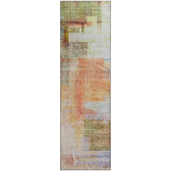 Dalyn Rugs Premium Machine Washable Mayfield AMF1067 Coral 2'3" x 7'6" Runner Rug