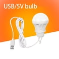 thumbnail image 3 of Bombilla USB Injueey luz LED para acampar con botón de interruptor 5V libro pequeño luces nocturnas lámpara de hogar Iluminación y accesorios 2.4 M, 3 of 6
