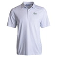 thumbnail image 2 of Men's Cutter & Buck  White Ivy League Pike Eco Pebble Print Stretch Recycled Polo, 2 of 3