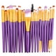 thumbnail image 2 of Pisexur Belleza Maquillaje 20 Pinceles para ojos Pinceles de maquillaje Herramientas de belleza Pinceles de maquillajepara mujeres y hombres, 2 of 4