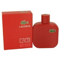 EAU DE LACOSTE L.12.12 ROUGE * Lacoste 3.3 oz / 100 ml EDT Men Cologne Spray