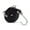 1 meter black, variant on High Elastics Motorcycle Bungee Cord Sturdy Polypropylenes Fiber Strap for Secure Cargo Transport